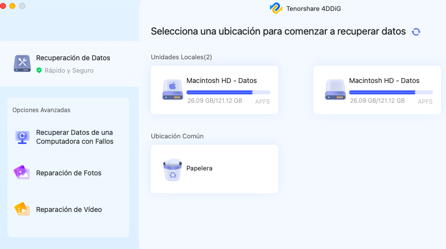 Solución efectiva para recuperar fotos y videos